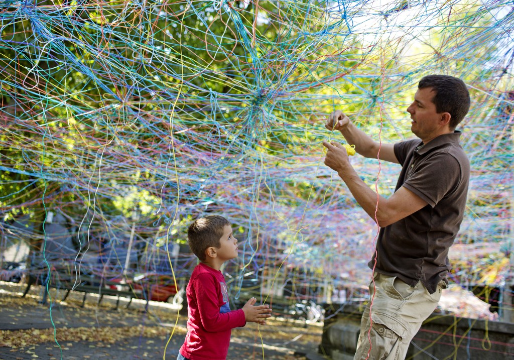 FRB 0288_CollectiveStrings / Jungle of Strings / Snorejunglen by Karoline H Larsen for Metropolis Festival 15 Photographer Agnete Schlichtkrull