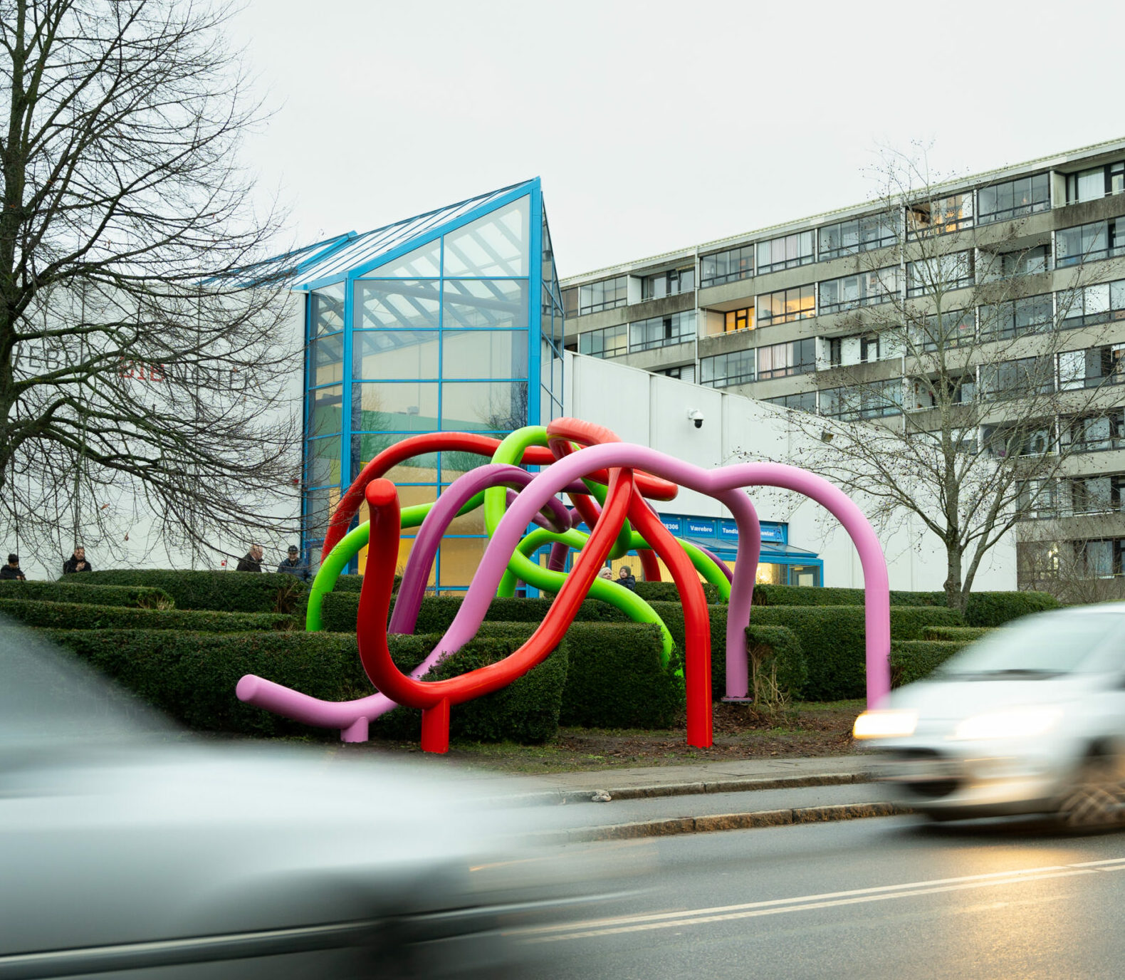 Vi er forbundne, Værebro Velkomst. Værebro Park, DAB, Gladsaxe Kommune, Statens Kunstfond